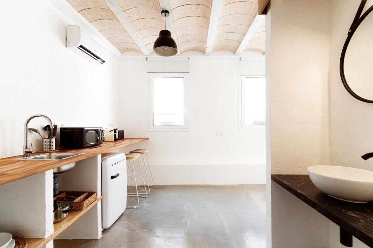 Estudio I Ideal Para Parejas En La Playa Alguer L'Ametlla de Mar Exterior photo
